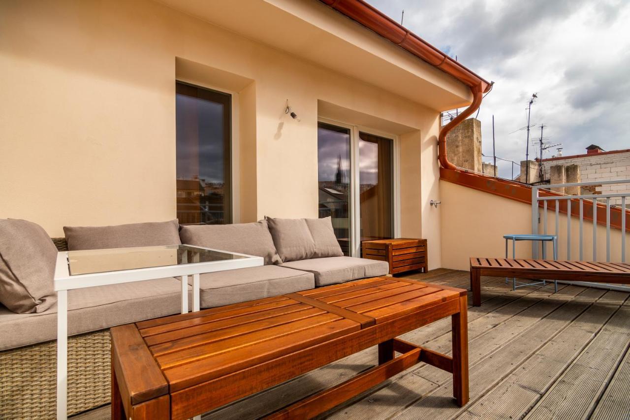 Prague Days - Premium Loft W Terrace - View - Netflix - Ac Apartment ภายนอก รูปภาพ